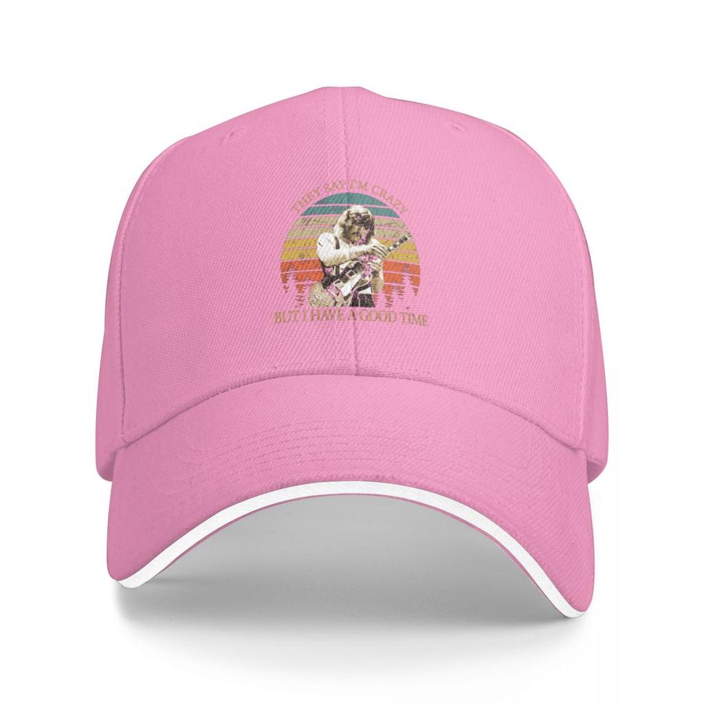 Retro Vintage They Say Ixm Crazy Joe Walsh Slim Fit Classic  Baseball Cap Horse Hat Hat Unisex Luxury For Women  Unisexs