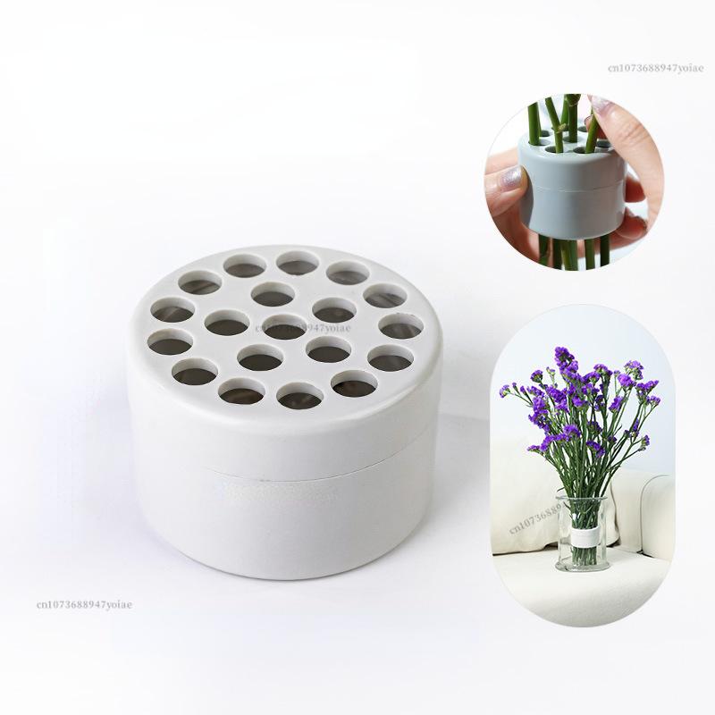 Spiral Ikebana Stem Holder Sturdy Clear Flower Arrangement Holder DIY Floral Art Accessory Table Centerpiece for Party Wedding