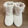 Autumn Winter Men's and Women's Home Slipper Boots Warm Fuzzy Indoor Fur Ball Plush Non Slip Grip Fluffy Female Floor Shoes Flat Ladies