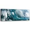 Canvas Print, Sea Wave Ocean
