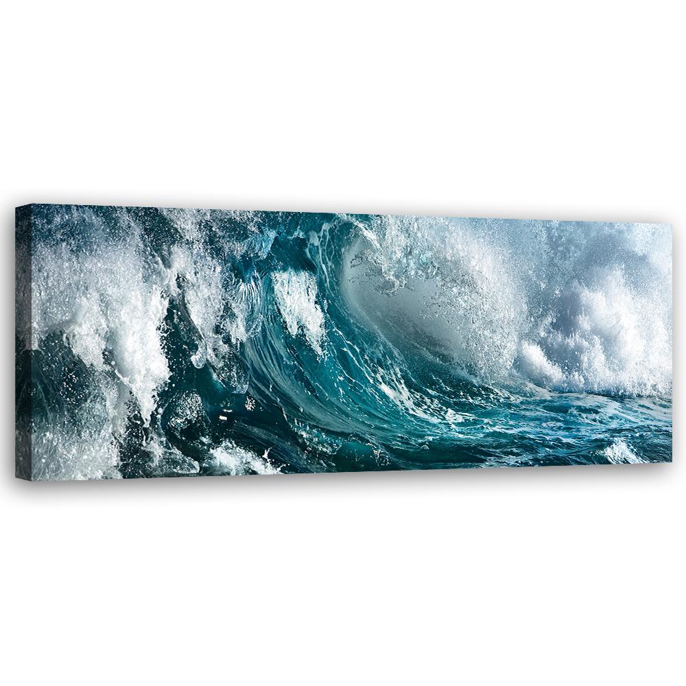 Canvas Print, Sea Wave Ocean