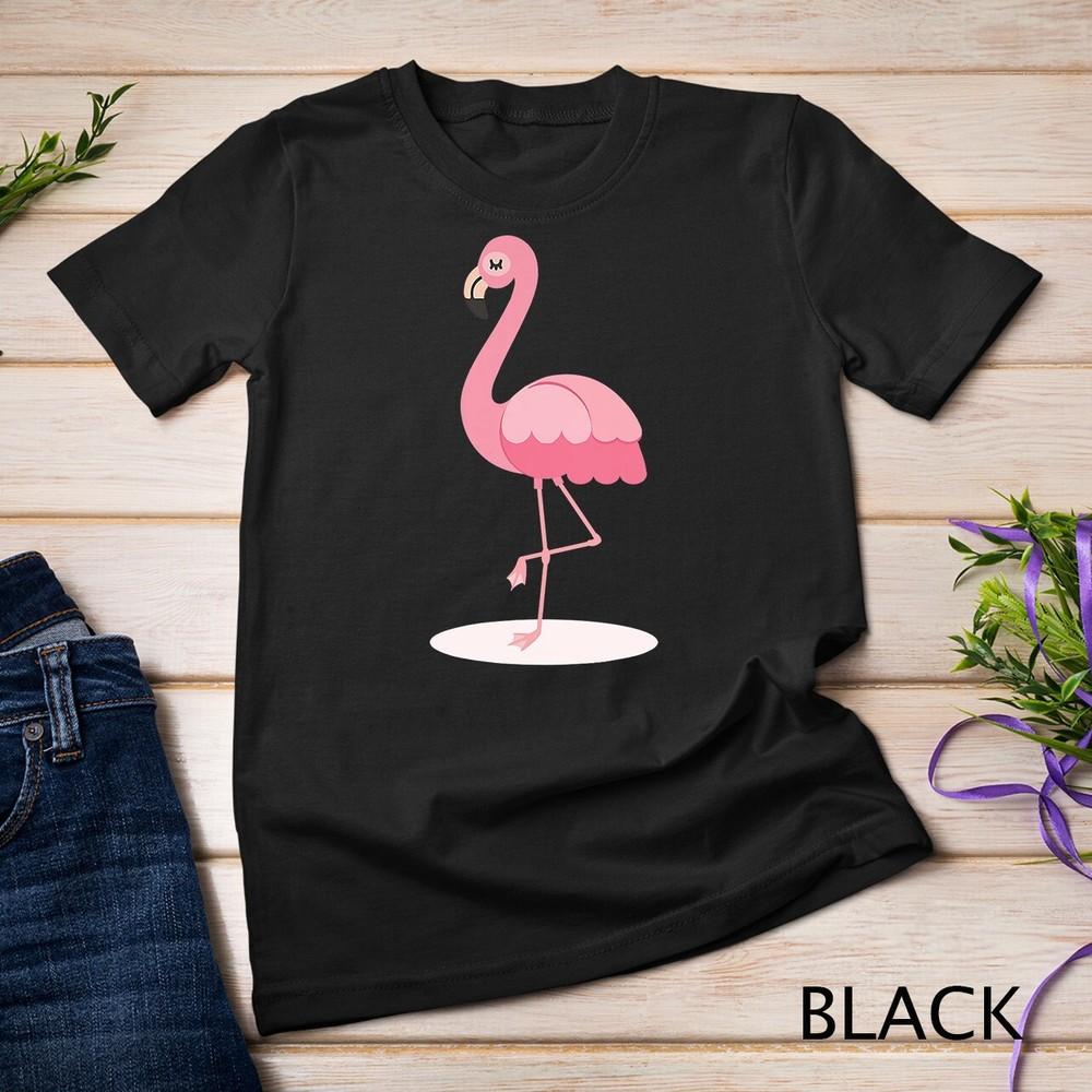 PINK FLAMINGO CUTE T-Shirts for Children, Kids, Girls, Women Unisex T-shirt