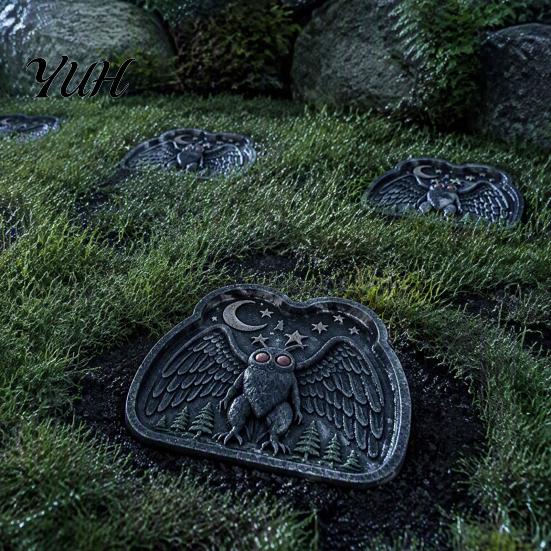 Handmade Flagstone Maker Reusable Rabbit Stepping Stone Mold, Concrete Cement Casting Mold for DIY Landscaping Project Tool Garden Walkway Decor,