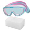 New Children'S Macaron Pc Anti-Fog Swimming Goggles Water Sports Auxiliary Children'S Training Waterproof Goggles
