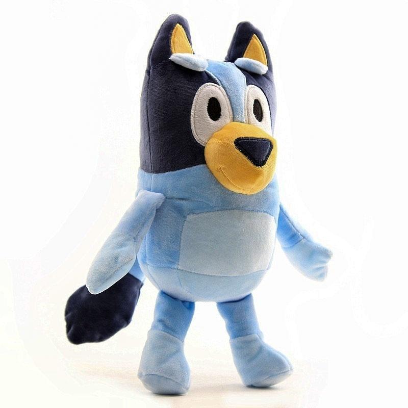 Плюшевые игрушки Bluey Bingo из чистого хлопка 28 см для детей