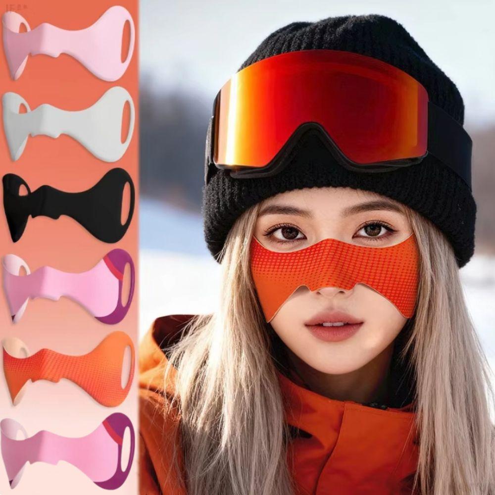Cold Protection Winter Face Cover Anti Frost Warm Face Mask Unisex Ski Nose Patch Picnic Hiking