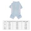 Dog Sun Protection Full Coverage Shirt Quick-Dry Puppy Cooling Jumpsuit Zipper Closure Summer Dog Apparel for Summer Walking