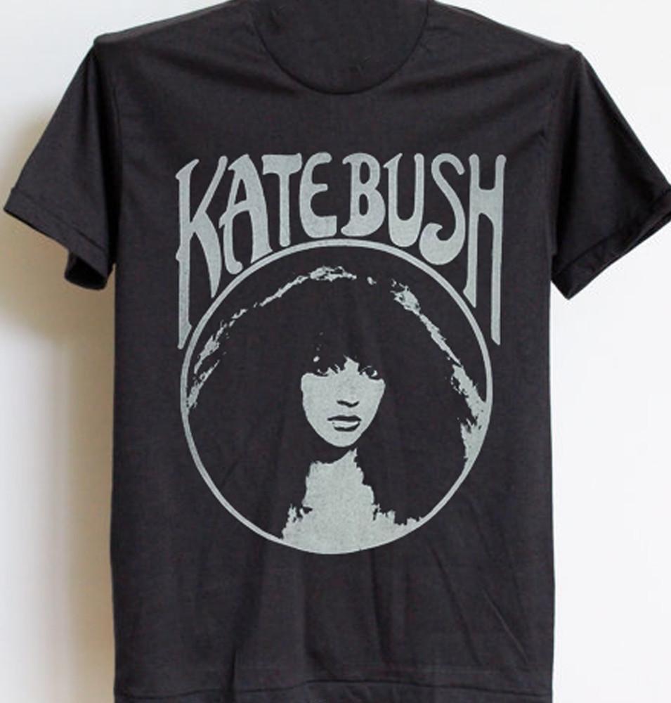 Мужская футболка Kate Bush Черная Унисекс Футболка Все Размеры от S до 5XL 1F423 Унисекс Футболка