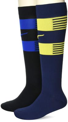 Mizuno Регбийная одежда Регбийные гетры R2MX0501 27 2 пары Синий/Желтый