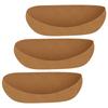3-Piece Adjustable Felt Pad Wall Hanging Basket Liner for Garden Use