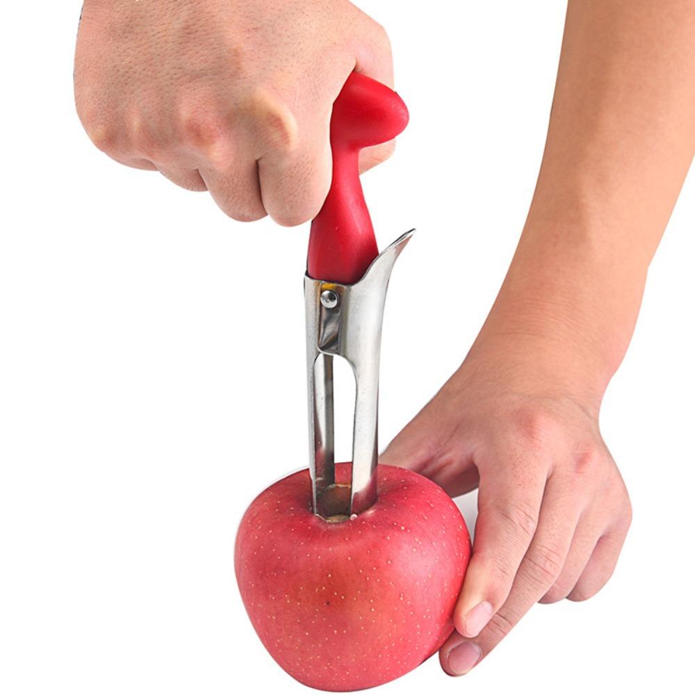 New Stainless Steel Kitchen Tools Apple Core Cutter Core Removed Knife Corers Fruit Slicer