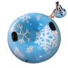 Inflatable Floated Skiing Board Thickened Floated Sled PVC Ski Board Sled with Handles Ski Board Skiing Equipments