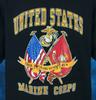 Винтажная футболка USMC Корпус морской пехоты США 90-х годов XL военный хип-хоп мягкая NOS