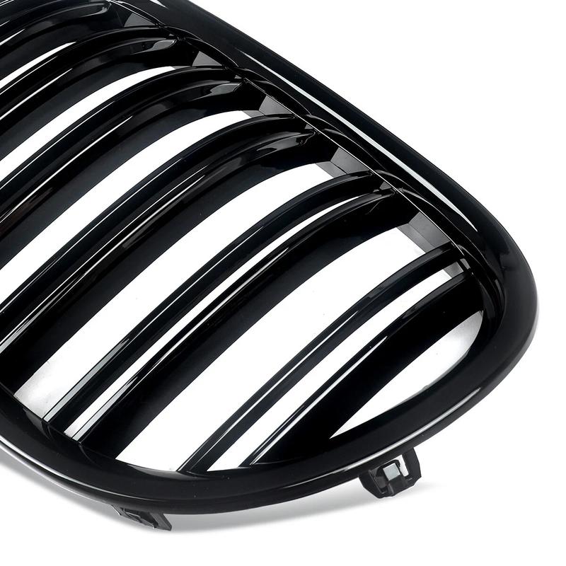 Glossy Black Front Bumper Kidney Grille Grills Replacement For BMW 7 Series F01 F02 F03 F04 2009 2010 2011 2012 2013 2014 2015