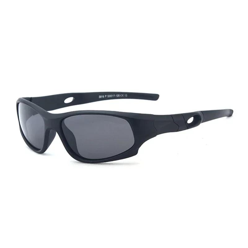 Детские солнцезащитные очки поляризованные небьющиеся бейсбольные очки для занятий спортом на открытом воздухе для мальчиков девочек детей 3-12 лет