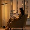 Stable Base Floor Lamp for Pets USB Bedroom, 50/100cm Modern Standing Light with Remote, Contemporary Metal Bedside 360 Degree Dimmable