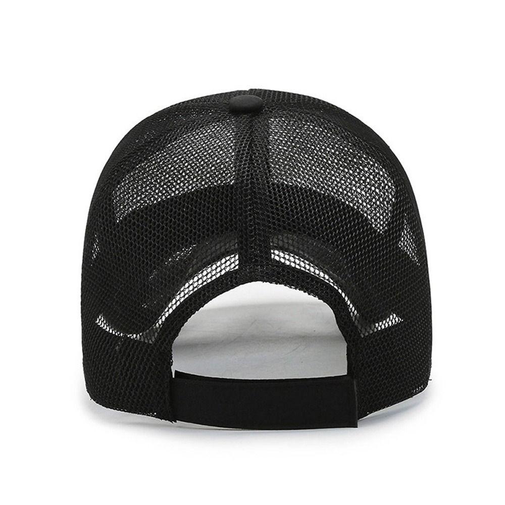 Sports Adjustable Fashion Full Mesh Hats Sun Protection Caps Baseball Cap Summer Sunscreen Hats