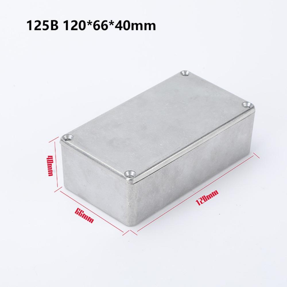 Openable Aluminium Enclosure Shell Waterproof Project Box Shell New Electronic Diecast Stompbox