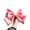 Bowknot Cloth Satin Ribbon Bow Cloth Bowknot Decor Cute Helmet Headwear Helmet Accessories