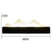 12W Living Room Hotel Bedroom Corridor Iceberg Chinese Style Decorative Wall Lamp (White Light)