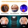 Men Sauna Suit Waist Trainer Body Shaper Compression Shirts Workout Sweat Tank Tops Vest Shapewear Exercise Slimming Undershirt Fat Burning Underwear