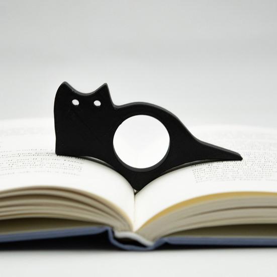 Подставка для книг в виде кошачьего пальца, пластиковый держатель для страниц, удобная для чтения без помощи рук, портативная закладка, подарок для любителей книг, аксессуар для подставки для чтения.