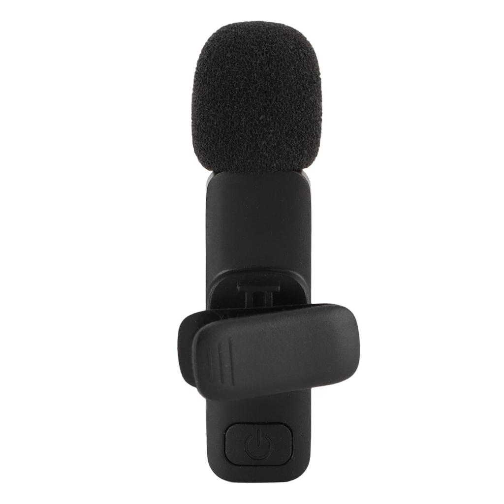 Беспроводной петличный микрофон Type C, миниатюрный петличный микрофон с клипсой для потоковой передачи в реальном времени