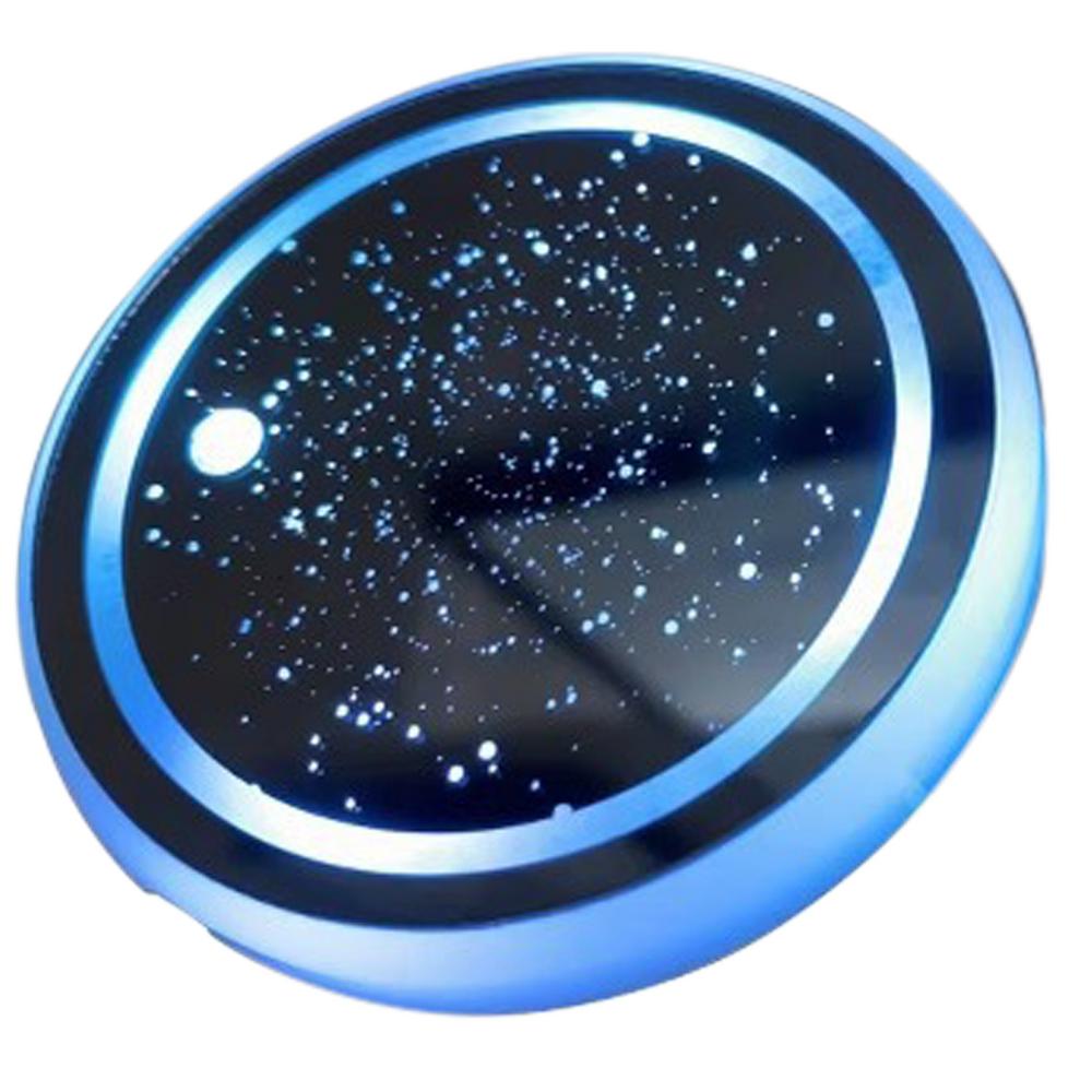 Автомобильный подстаканник со светом Противоскользящий автомобильный подстаканник Коврик для чашки Светодиодный подстаканник-вставка Коврик для чашки для напитка 7 цветов меняющийся Для каравана