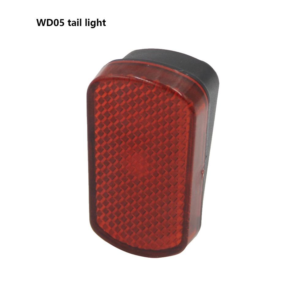 Universal Tail Warning Light Plastic Electric Scooter Rear Mudguard Light for ZT3 G2 G30