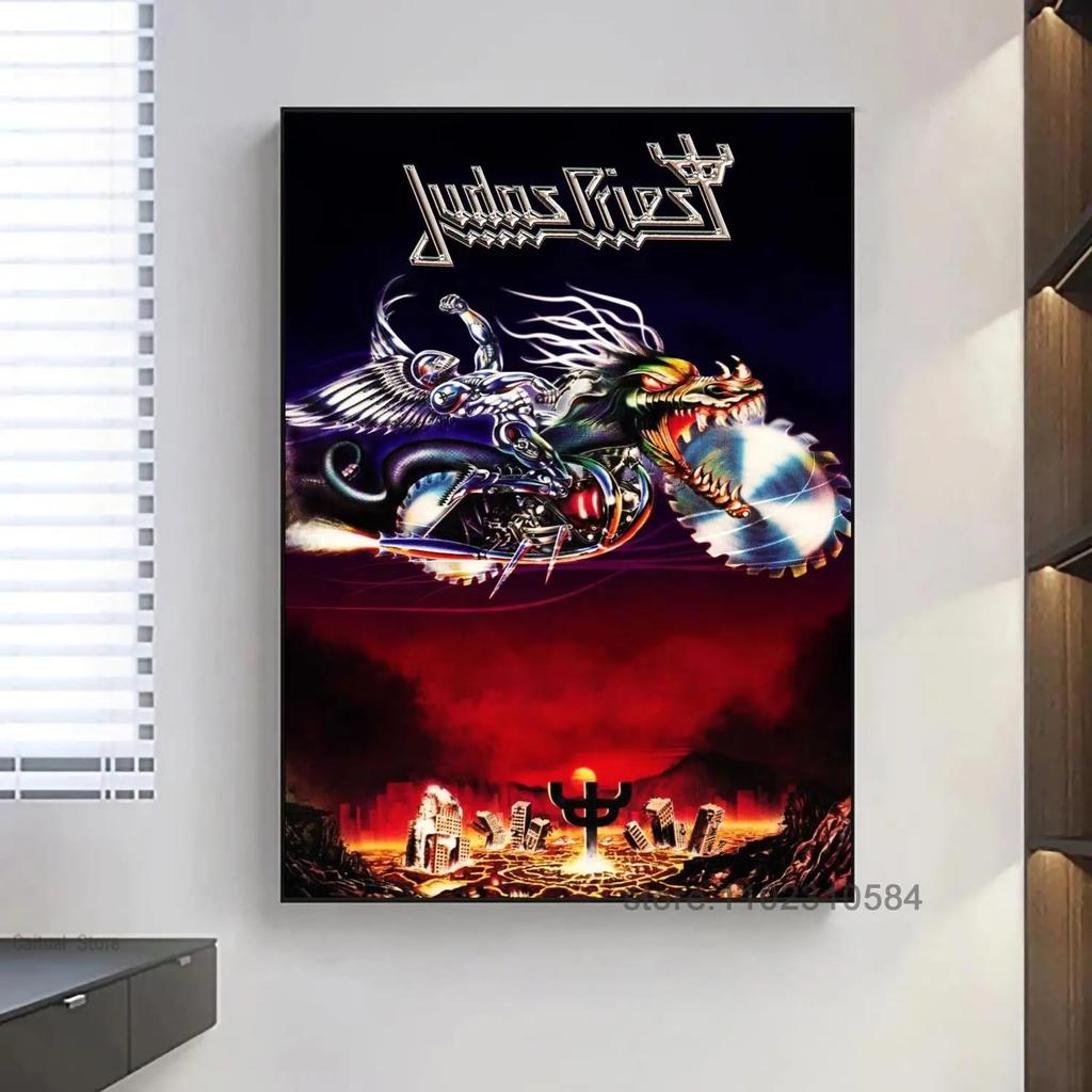 Современный Judas Priest-плакат «Защитники веры», настенное искусство, холст, постеры, украшение, художественный постер, подарок, семейная картина для спальни