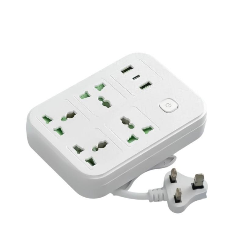 Настенная розетка Сетевые фильтры USB-порт для зарядки Электрическая розетка Удлинитель для дома, офиса и путешествий