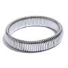 Yhpup Waterproof Stainless Steel Elastic Thick Metal Bracelet Bangle Gold Plated Trend Fashion Unisex Jewelry Men Women