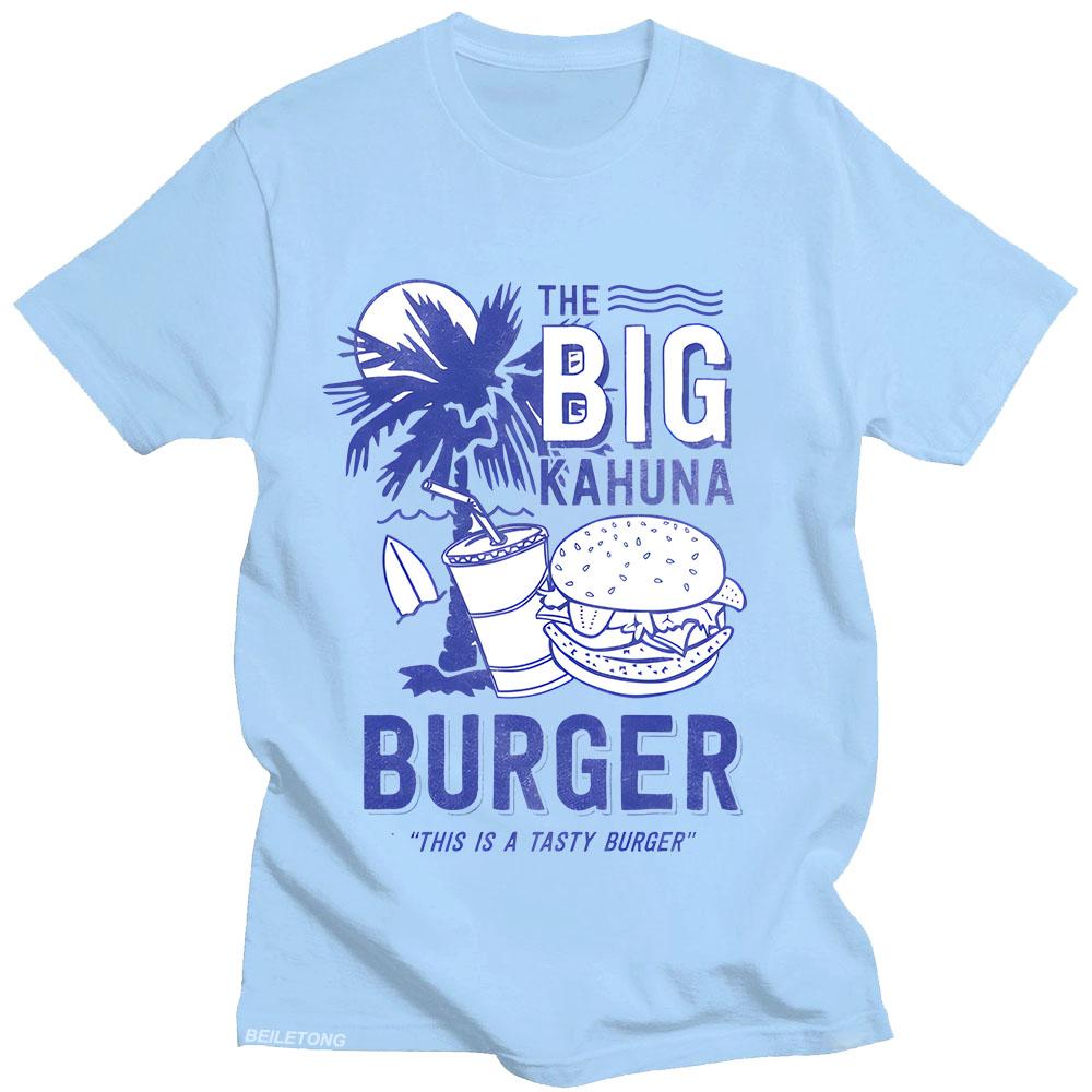 Summer Big Kahuna Burger T Shirt Funko Pop Comic Comfortable Teeshirt Graphic Printing High Quality Cotton Tshirt Unisex Tees