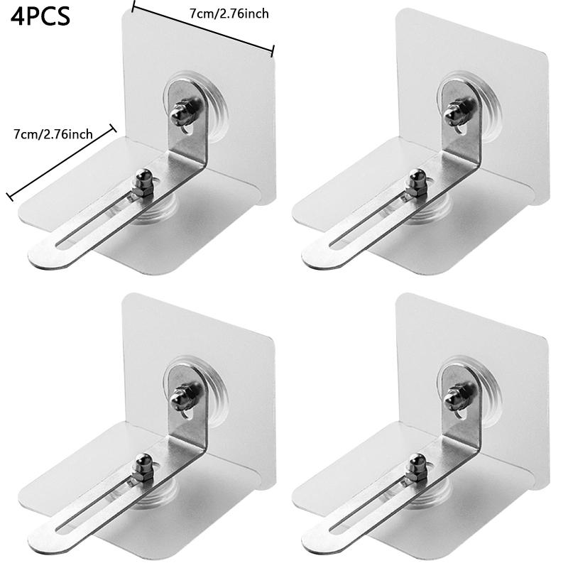 Мебельные анкеры Прочные самоклеящиеся Фиксированные Устройство предотвращения опрокидывания Без сверления Безопасность Защита от опрокидывания Защелки для шкафов Анкеры