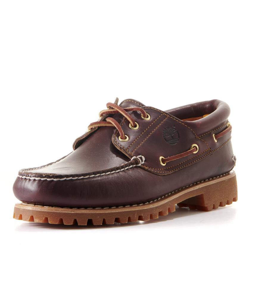 Timberland [Icon] (Men'S) Classic 3-Eye Boat Shoes - Burgundy / 50009-648