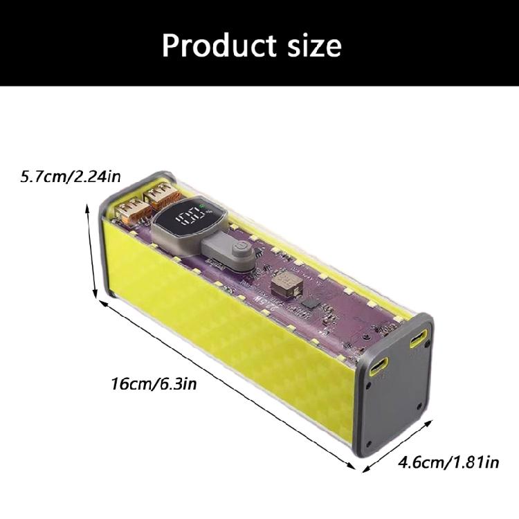 Удобный набор PowerBank на 8 слотов 18650 Без пайки Пластиковая конструкция Энергетическое решение