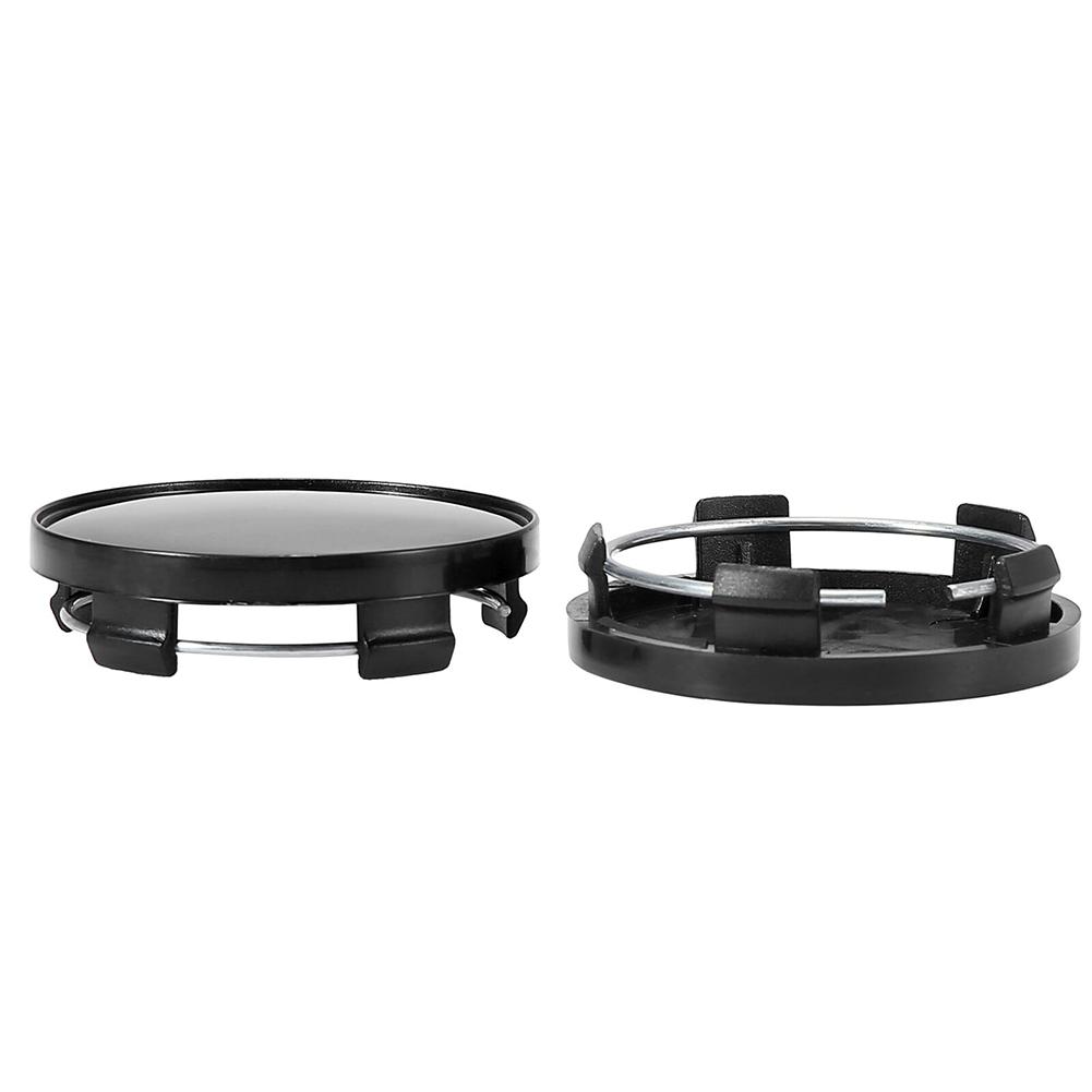 Крышка центрального колпачка колеса автомобиля 4 шт. 59 мм ABS Пластиковые аксессуары Авто Черные автомобильные зажимы Фитинги для замены деталей