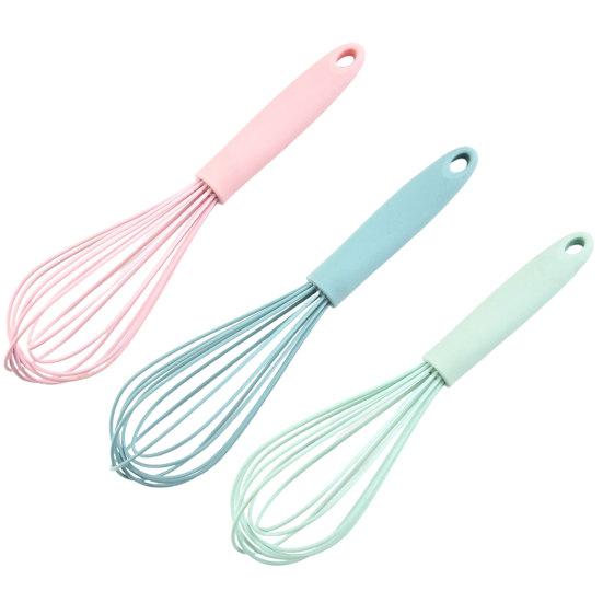 Egg Whisk Useful Hanging Hole Long Lasting Manual Silicone Cream Stirrer Milk Mixing Tool Kitchen Gadget