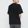 Uniqlo X Музей Лувра Мультяшный Принт Футболка Женские топы Черный 437901-09