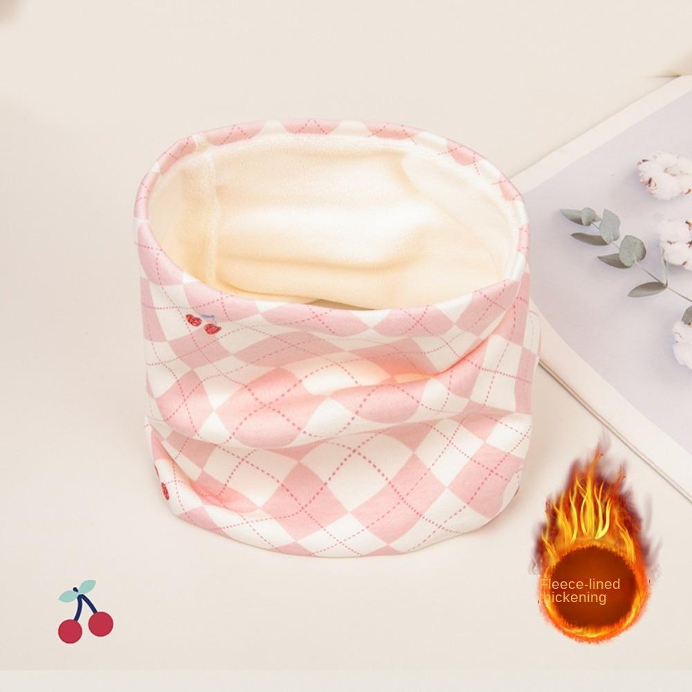 0-16 лет Утепленный детский зимний шарф Флисовая манишка для маленьких мальчиков и девочек