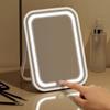 Touch Control LED Lighted Mirror High Definition Portable Vanity Mirror  Travel Use