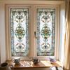Пленка для конфиденциальности Yousheng, винтажный стиль витража, статическая пленка для окон, декоративная наклейка на стекло для шкафа, ванной комнаты, кухни, дверной панели