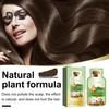 10Pcs 30ML Bubble Hair Dye Gentle Natural Plants Extract Coloring Shampoo Men Women Botanical Bubble Dyeing Foam