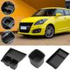 Бокс для хранения на центральной консоли автомобиля для Suzuki Swift 2016-2024 Держатель Лоток Органайзер для стаканов Бокс для хранения P8Z2