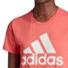 adidas Футболка Must Haves Badge Of Sport для женщин, блестящий красный GC6963