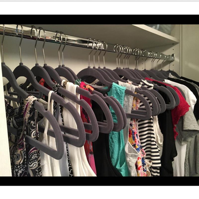 10 шт./Лот Вешалка Магазин одежды Пальто 45 см/35 см Бархатные вешалки Крючки для взрослой/детской одежды Вешалка Стойка Крючок для платья