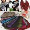Outdoor Ultrathin Tactical Scarf Lightweight Hiking Arab Desert Headscarf Unisex Military Shawl Keep Warm Plaid Bandana Scarf