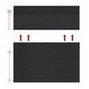 under Desk Privacy Panel Self-Adhesive Modesty Panel Heavy Duty Desk Skirt with Wire Pocket Cable Management Organizer for Office Desk Standing