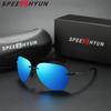 SPEEDHYUN легкие солнцезащитные очки-авиаторы с поляризованными и антибликовыми линзами