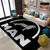 Man Truck Logo Door Mat Nordic Style Bedroom Living Room Doormat Home Balcony Anti-Slip Alfombra